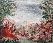 James Ensor The Tormens of St.Anthony Germany oil painting artist